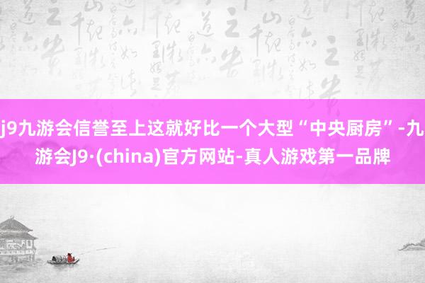 j9九游会信誉至上这就好比一个大型“中央厨房”-九游会J9·(china)官方网站-真人游戏第一品牌